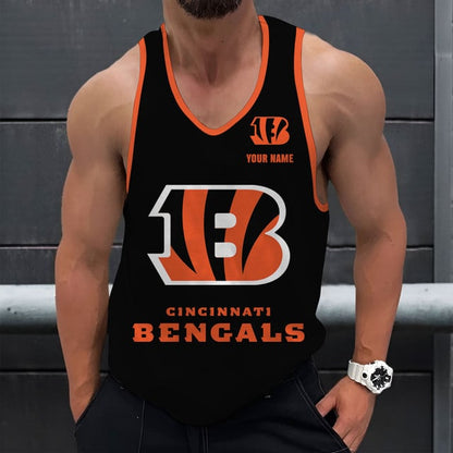 LIMITED EDITION - NEW CUSTOMIZED NFL16 CCB CINCINNATI BENGALS UNISEX TANK TOP