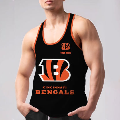 LIMITED EDITION - NEW CUSTOMIZED NFL16 CCB CINCINNATI BENGALS UNISEX TANK TOP
