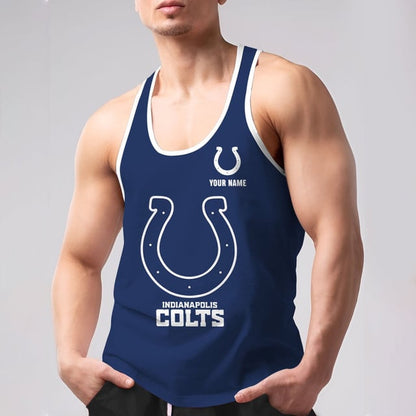 LIMITED EDITION - NEW CUSTOMIZED NFL17 IDC INDIANAPOLIS COLTS UNISEX TANK TOP