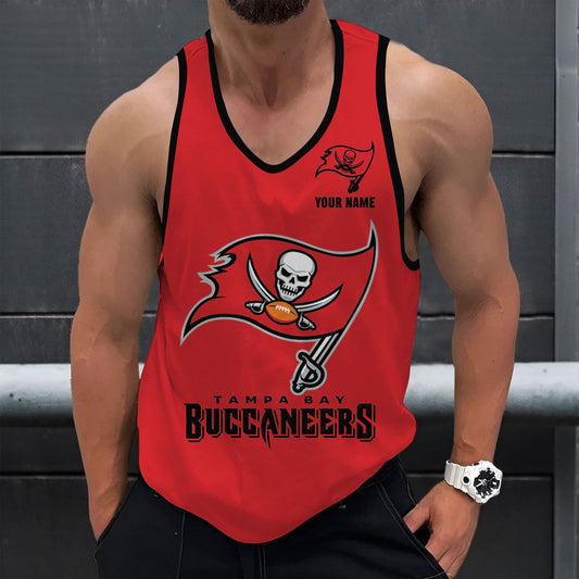 LIMITED EDITION - NEW CUSTOMIZED NFL10 TBB TAMPA BAY BUCCANEERS UNISEX TANK TOP