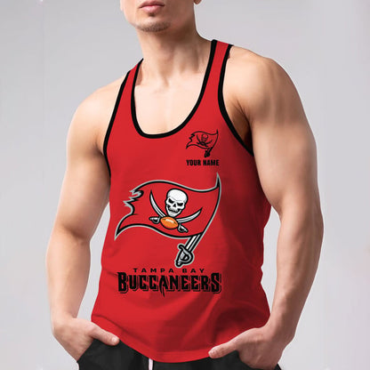 LIMITED EDITION - NEW CUSTOMIZED NFL10 TBB TAMPA BAY BUCCANEERS UNISEX TANK TOP