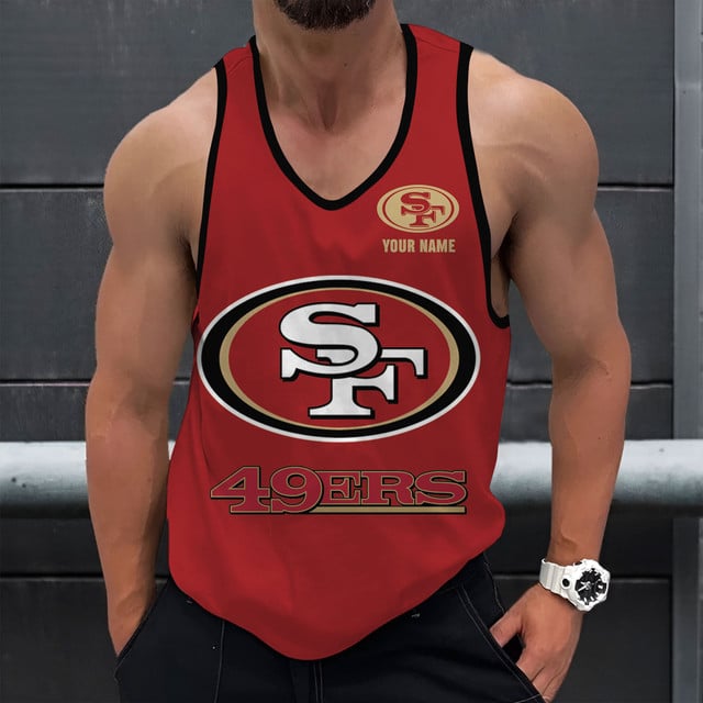 LIMITED EDITION - NEW CUSTOMIZED NFL11 SF49 SAN FRANCISCO 49ERS UNISEX TANK TOP