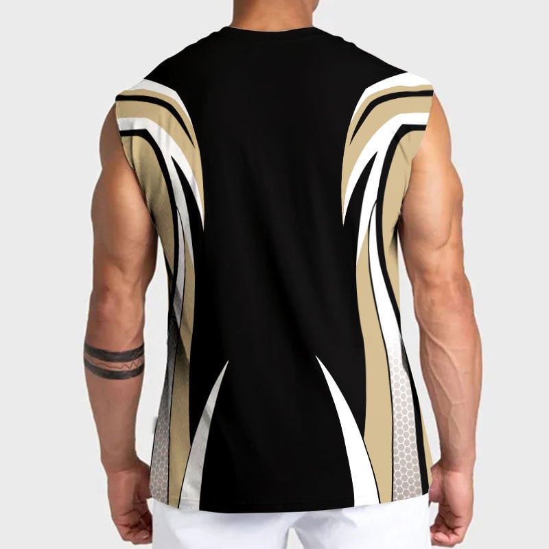 [SPECIAL OFFER] NEW CUSTOMIZED NFL24 NOS NEW ORLEANS SAINTS TANKTOP & GYM SHIRT