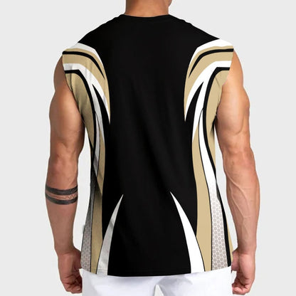 [SPECIAL OFFER] NEW CUSTOMIZED NFL24 NOS NEW ORLEANS SAINTS TANKTOP & GYM SHIRT