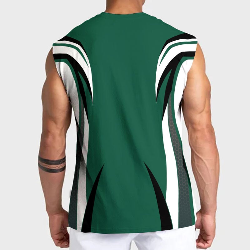 [SPECIAL OFFER] NEW CUSTOMIZED NFL25 NYJ NEW YORK JETS TANKTOP & GYM SHIRT
