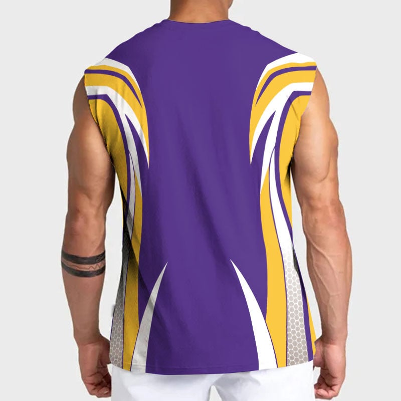 [SPECIAL OFFER] NEW CUSTOMIZED NFL05 MVK MINNESOTA VIKINGS TANKTOP & GYM SHIRT