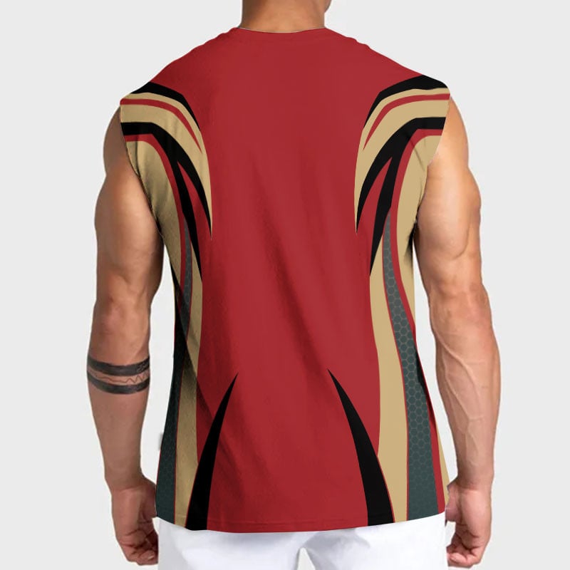 [SPECIAL OFFER] NEW CUSTOMIZED NFL11 SF49 SAN FRANCISCO 49ERS TANKTOP & GYM SHIRT