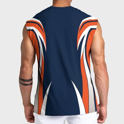 [SPECIAL OFFER] NEW CUSTOMIZED NFL13 DVB DENVER BRONCOS TANKTOP & GYM SHIRT