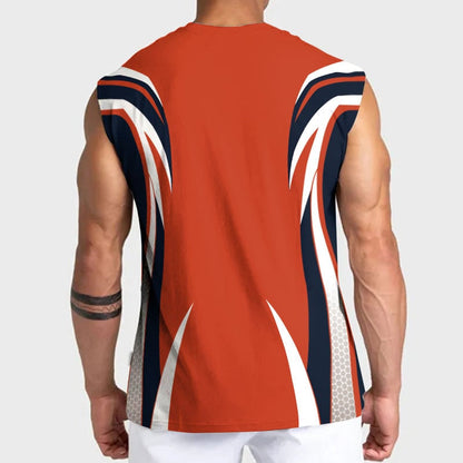 [SPECIAL OFFER] NEW CUSTOMIZED NFL26 CCB CHICAGO BEARS TANKTOP & GYM SHIRT