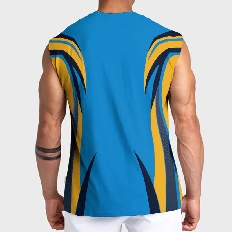 [SPECIAL OFFER] NEW CUSTOMIZED NFL09 LAC LOS ANGELES CHARGERS TANKTOP & GYM SHIRT