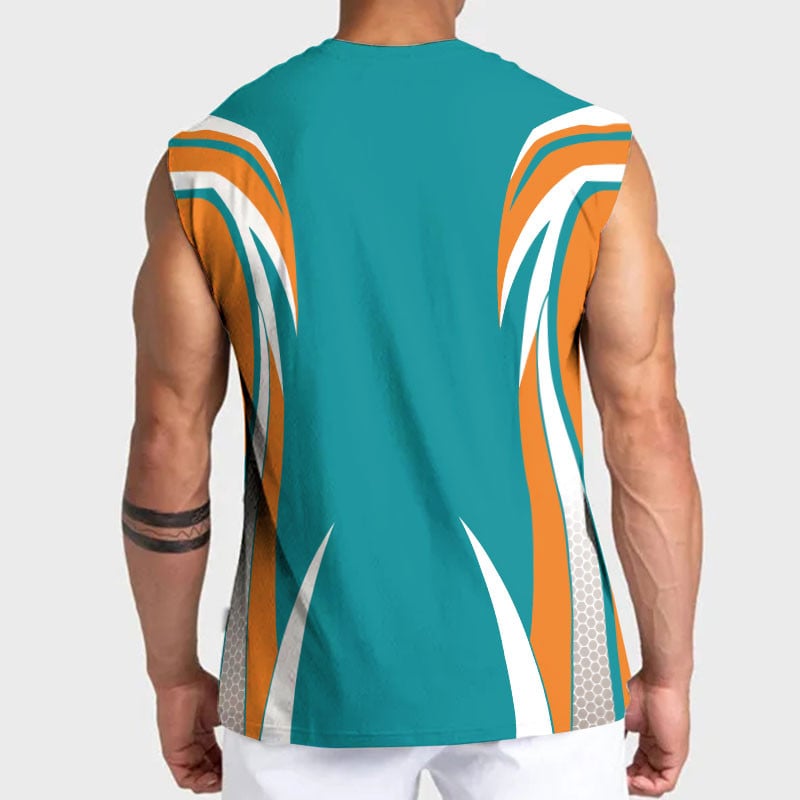 [SPECIAL OFFER] NEW CUSTOMIZED NFL19 MDP MIAMI DOLPHINS TANKTOP & GYM SHIRT