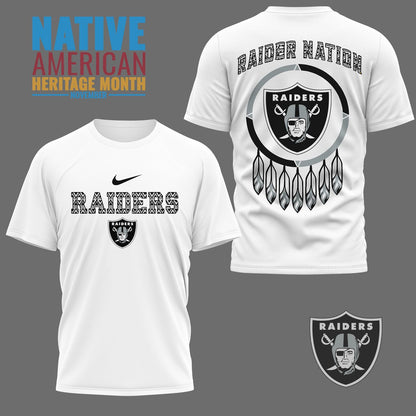 LIMITED EDITION - NEW CUSTOMIZED NFL07 LVR LAS VEGAS RAIDERS 3D SHIRT