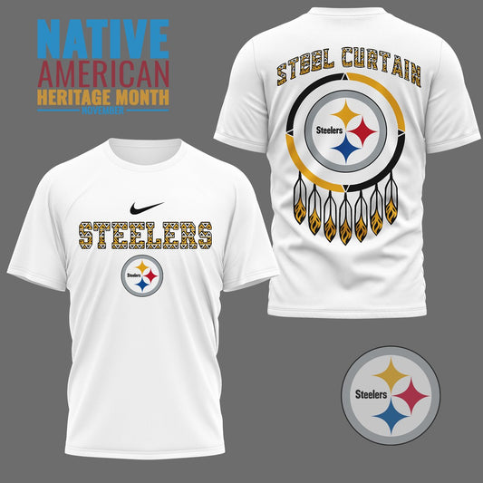 LIMITED EDITION - NEW CUSTOMIZED NFL14 PSB PITTSBURGH STEELERS 3D SHIRT