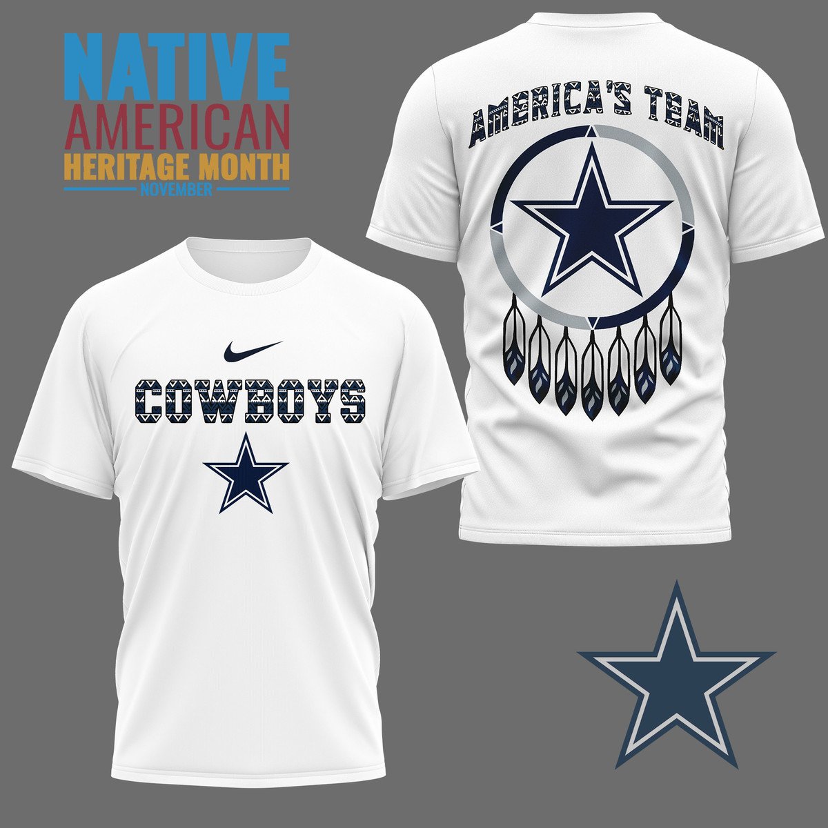 LIMITED EDITION - NEW CUSTOMIZED NFL21 DCB DALLAS COWBOYS 3D SHIRT