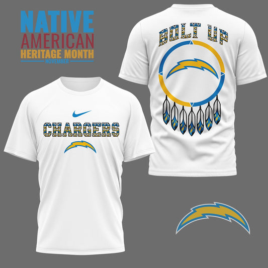 LIMITED EDITION - NEW CUSTOMIZED NFL09 LAC LOS ANGELES CHARGERS 3D SHIRT
