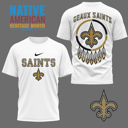 LIMITED EDITION - NEW CUSTOMIZED NFL24 NOS NEW ORLEANS SAINTS 3D SHIRT