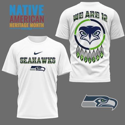 LIMITED EDITION - NEW CUSTOMIZED NFL06 SSH SEATTLE SEAHAWKS 3D SHIRT