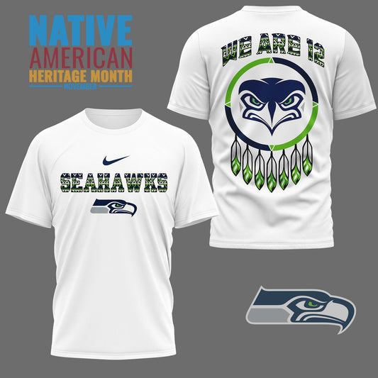 LIMITED EDITION - NEW CUSTOMIZED NFL06 SSH SEATTLE SEAHAWKS 3D SHIRT