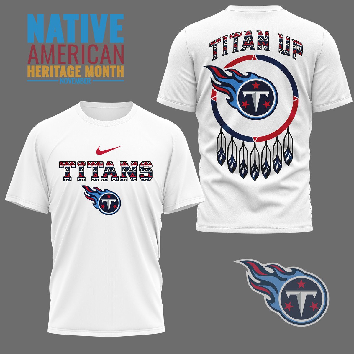 LIMITED EDITION - NEW CUSTOMIZED NFL31 TST TENNESSEE TITANS 3D SHIRT