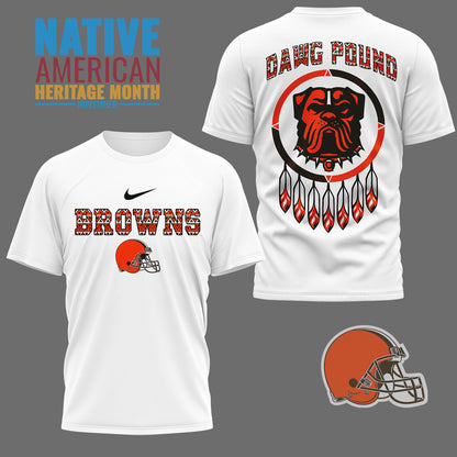 LIMITED EDITION - NEW CUSTOMIZED NFL29 CLB CLEVELAND BROWNS 3D SHIRT