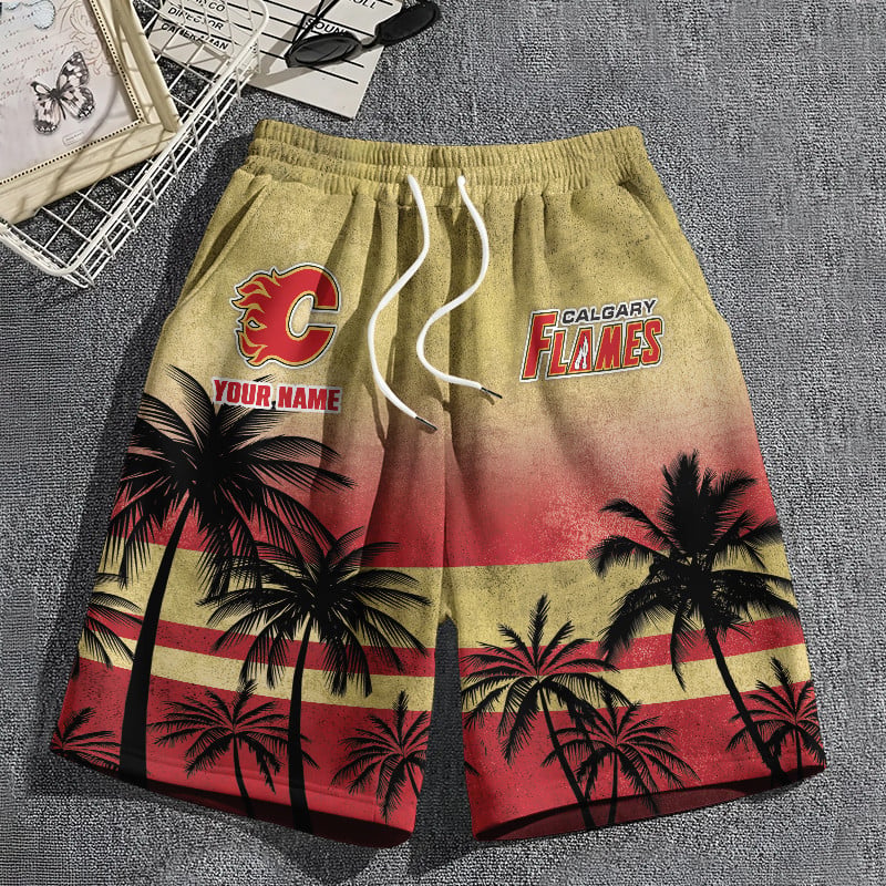 LIMITED EDITION - NEW PREMIUM NHL17 CG FLAMES SHORT PANTS
