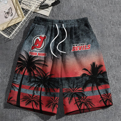 LIMITED EDITION - NEW PREMIUM NHL06 NJ DEVILS SHORT PANTS