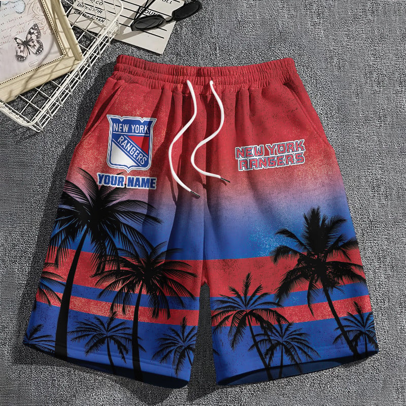 LIMITED EDITION - NEW PREMIUM NHL24 NY RANGERS SHORT PANTS