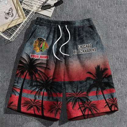 LIMITED EDITION - NEW PREMIUM NHL08 CC BLACKHAWKS SHORT PANTS