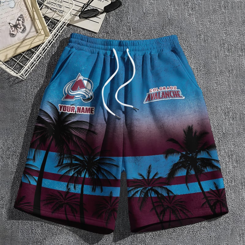 LIMITED EDITION - NEW PREMIUM NHL05 CL AVALANCHE SHORT PANTS