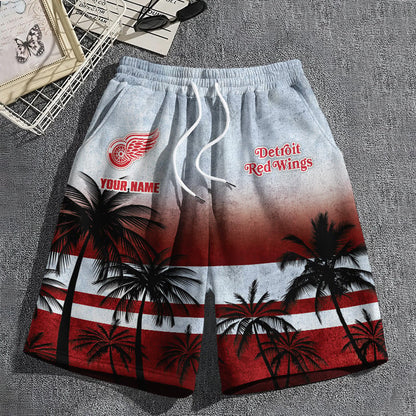 LIMITED EDITION - NEW PREMIUM NHL22 DR WINGS SHORT PANTS