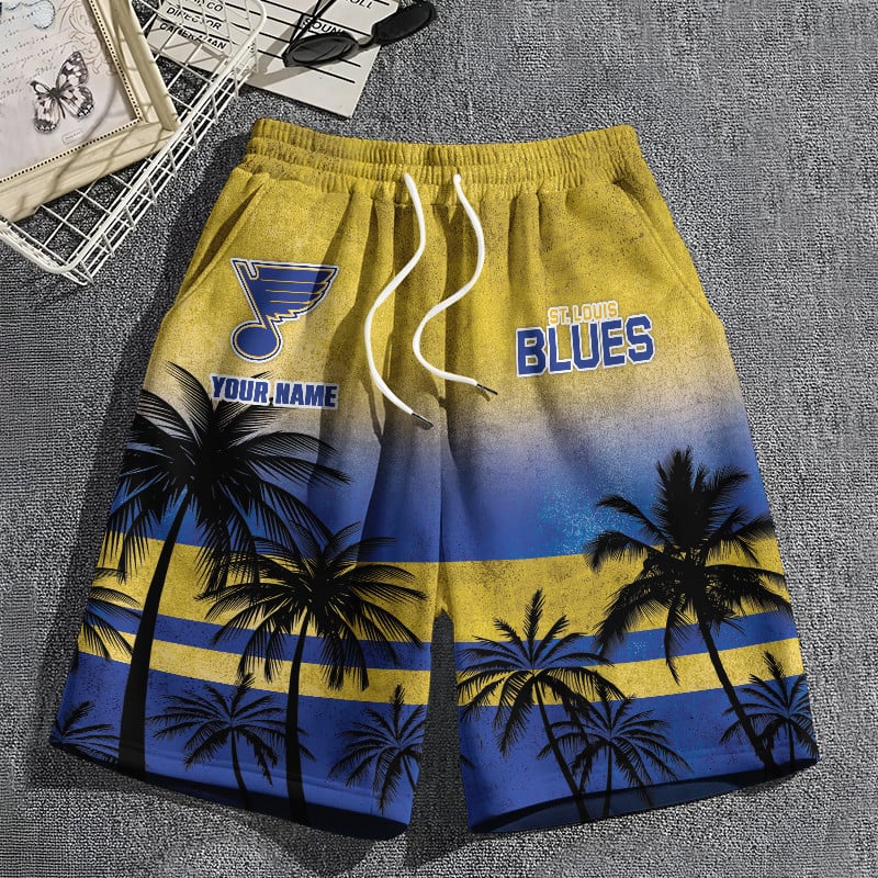 LIMITED EDITION - NEW PREMIUM NHL14 SL BLUES SHORT PANTS