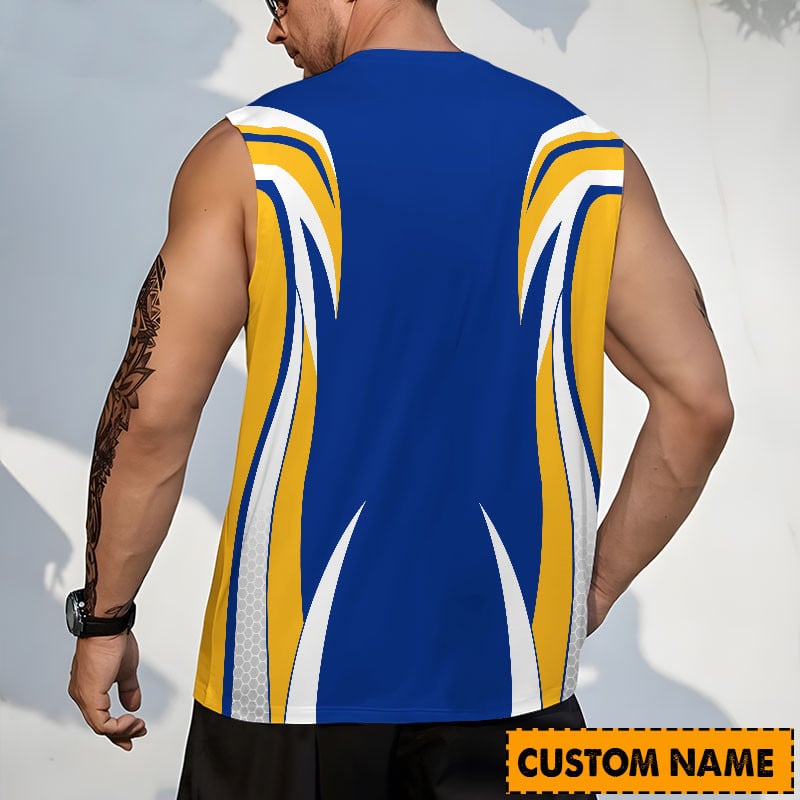 LIMITED EDITION - NEW CUSTOMIZED NHL28 BFS BUFFALO SABRES TANK TOP & GYM SHIRT