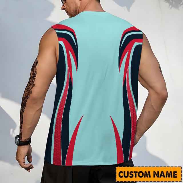 LIMITED EDITION - NEW CUSTOMIZED NHL20 STK SEATTLE KRAKEN TANK TOP & GYM SHIRT
