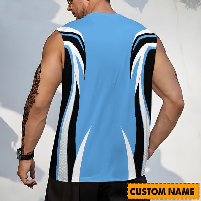 LIMITED EDITION - NEW CUSTOMIZED NHL33 UMH UTAH MAMMOTH TANK TOP & GYM SHIRT