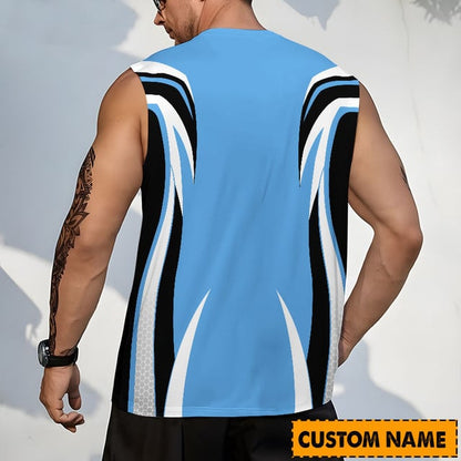 LIMITED EDITION - NEW CUSTOMIZED NHL33 UMH UTAH MAMMOTH TANK TOP & GYM SHIRT