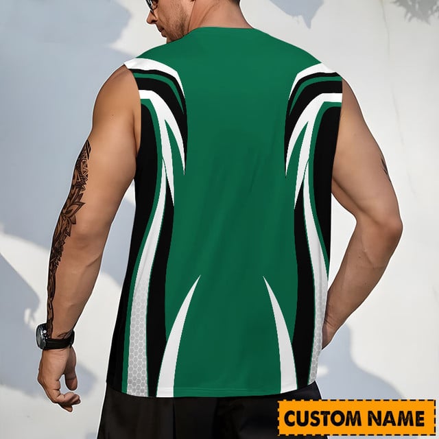 LIMITED EDITION - NEW CUSTOMIZED NHL15 DLS DALLAS STARS TANK TOP & GYM SHIRT