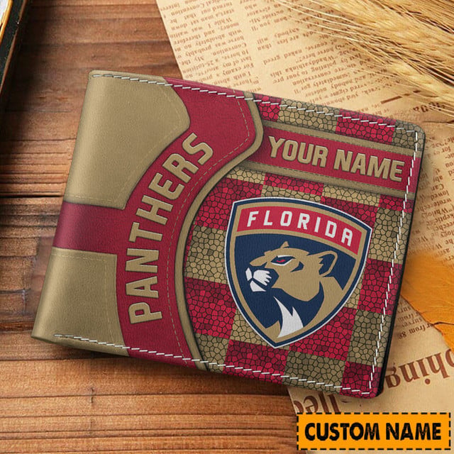 LIMITED EDITION - NEW CUSTOMIZED NHL01 FPT FLORIDA PANTHERS 3D PRINTED WALLET