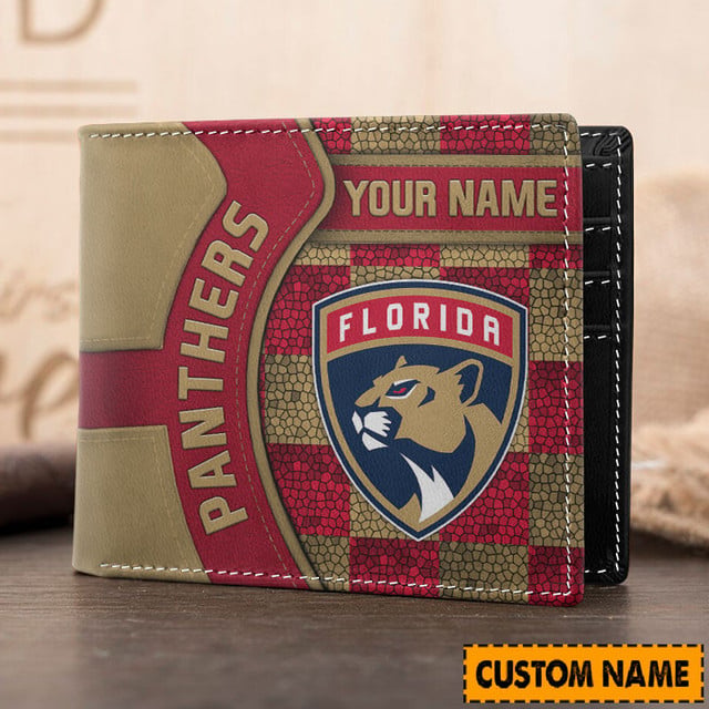 LIMITED EDITION - NEW CUSTOMIZED NHL01 FPT FLORIDA PANTHERS 3D PRINTED WALLET