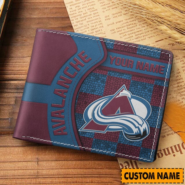 LIMITED EDITION - NEW CUSTOMIZED NHL05 CAL COLORADO AVALANCHE 3D PRINTED WALLET