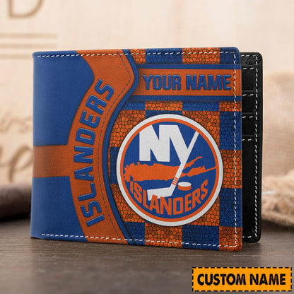 LIMITED EDITION - NEW CUSTOMIZED NHL25 NYI NEW YORK ISLANDERS 3D PRINTED WALLET