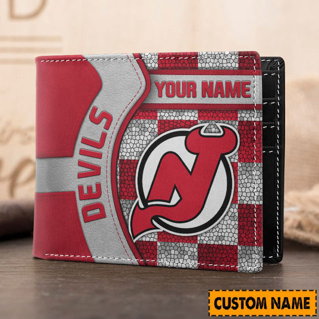 LIMITED EDITION - NEW CUSTOMIZED NHL06 NJD NEW JERSEY DEVILS 3D PRINTED WALLET