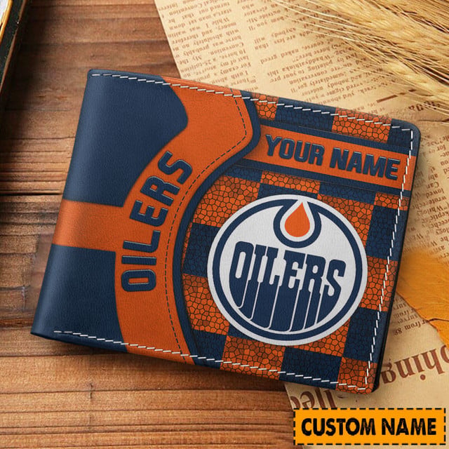 LIMITED EDITION - NEW CUSTOMIZED NHL03 EMO EDMONTON OILERS 3D PRINTED WALLET