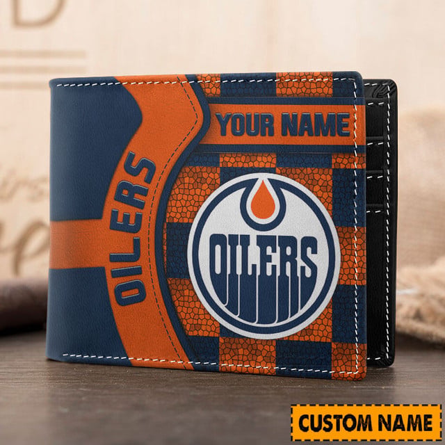LIMITED EDITION - NEW CUSTOMIZED NHL03 EMO EDMONTON OILERS 3D PRINTED WALLET