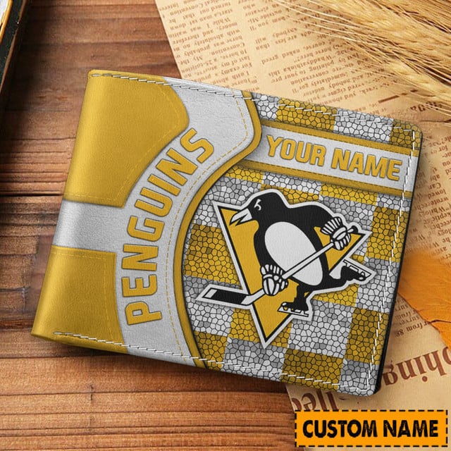 LIMITED EDITION - NEW CUSTOMIZED NHL26 PBP PITTSBURGH PENGUINS 3D PRINTED WALLET