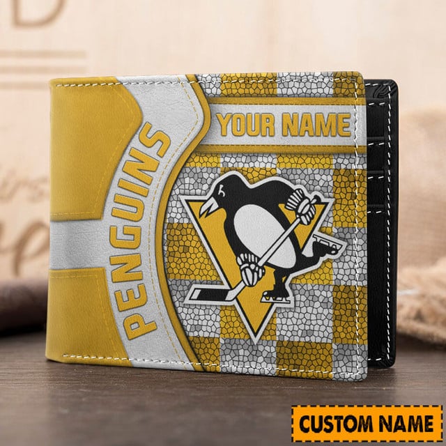 LIMITED EDITION - NEW CUSTOMIZED NHL26 PBP PITTSBURGH PENGUINS 3D PRINTED WALLET