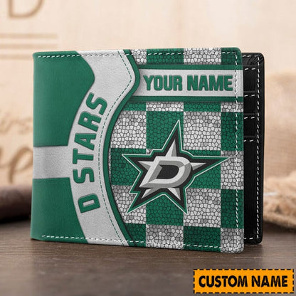 LIMITED EDITION - NEW CUSTOMIZED NHL15 DLS DALLAS STARS 3D PRINTED WALLET