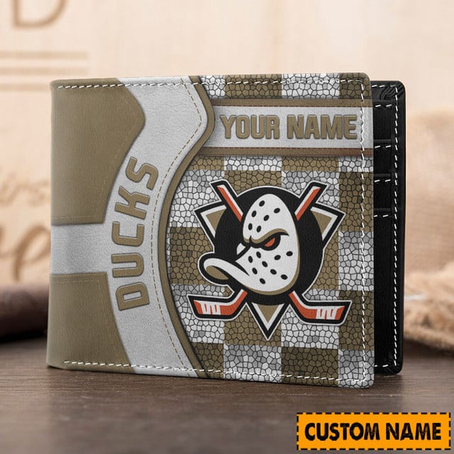 LIMITED EDITION - NEW CUSTOMIZED NHL09 AHD ANAHEIM DUCKS 3D PRINTED WALLET