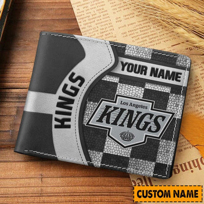 LIMITED EDITION - NEW CUSTOMIZED NHL16 LAK LOS ANGELES KINGS 3D PRINTED WALLET
