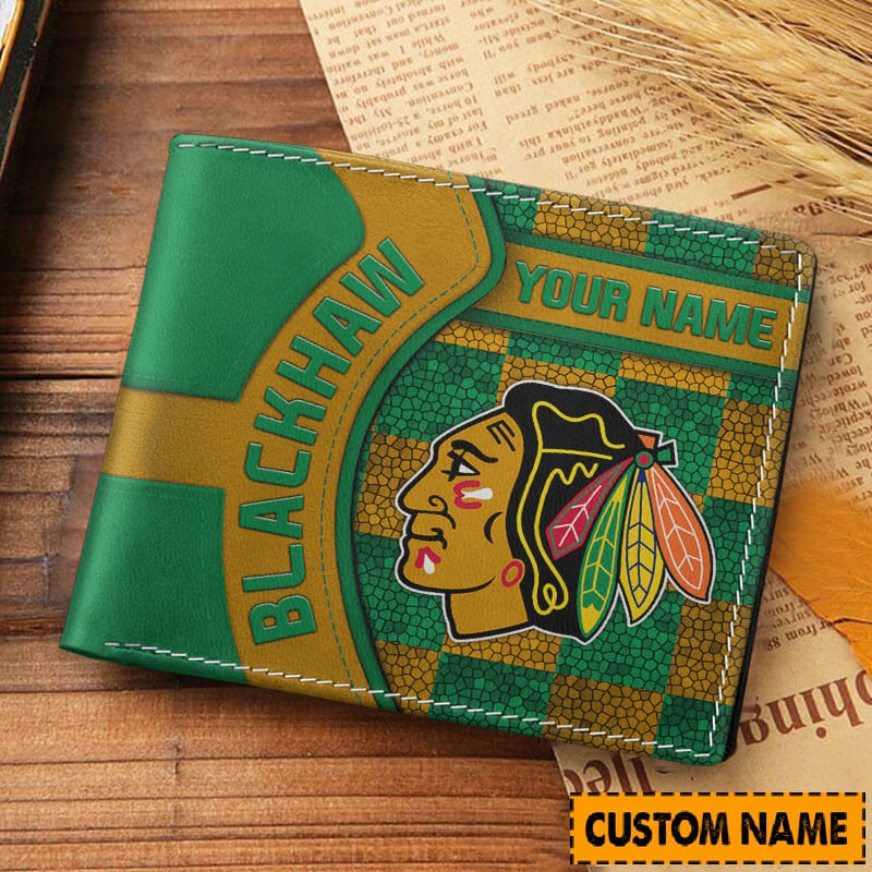 LIMITED EDITION - NEW CUSTOMIZED NHL08 CBH CHICAGO BLACKHAWKS 3D PRINTED WALLET