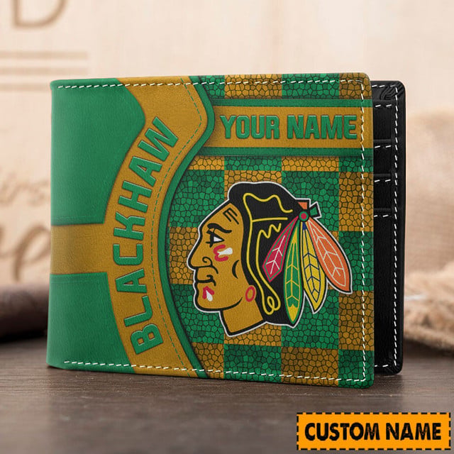 LIMITED EDITION - NEW CUSTOMIZED NHL08 CBH CHICAGO BLACKHAWKS 3D PRINTED WALLET